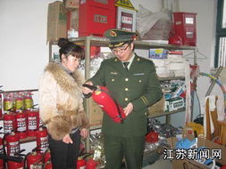 江蘇淮安開(kāi)展消防產(chǎn)品專項(xiàng)檢查 多圖